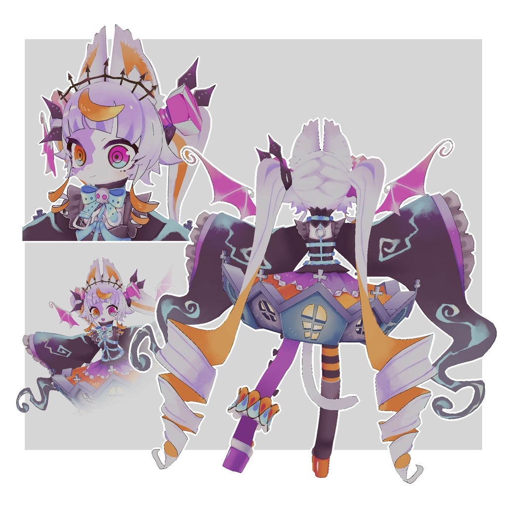 『Chlonja/クローニャ』オリジナル3Dモデル