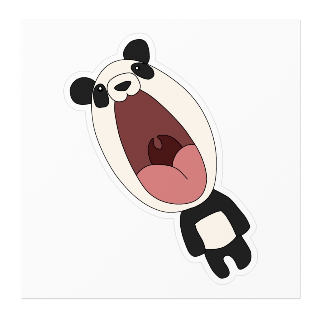 口ガバ開きフレンズ〜パンダ〜