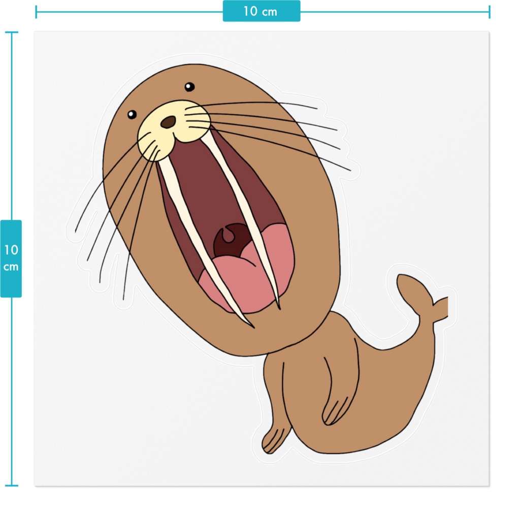 口ガバ開きフレンズ〜セイウチ〜