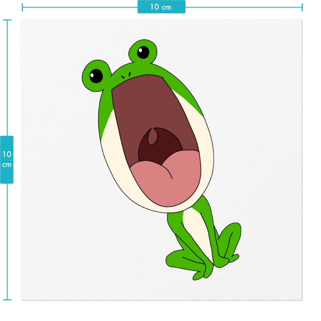口ガバ開きフレンズ〜カエル〜