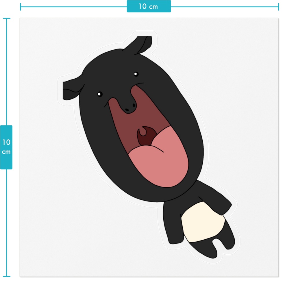 口ガバ開きフレンズ〜バク〜