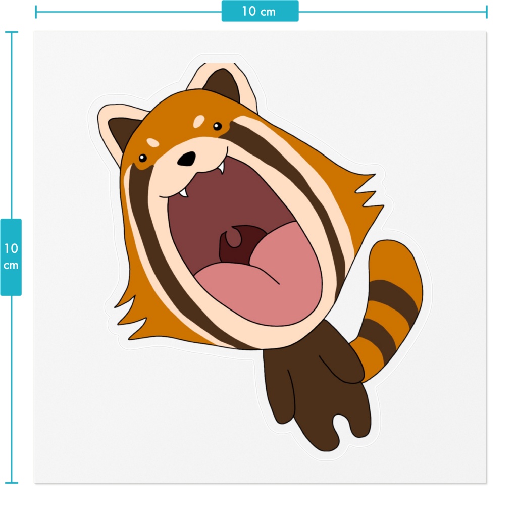 口ガバ開きフレンズ〜レッサーパンダ〜
