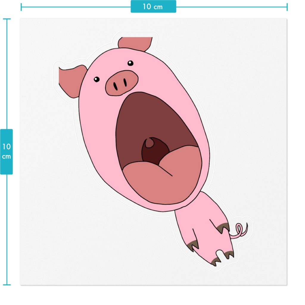 口ガバ開きフレンズ〜ぶた〜