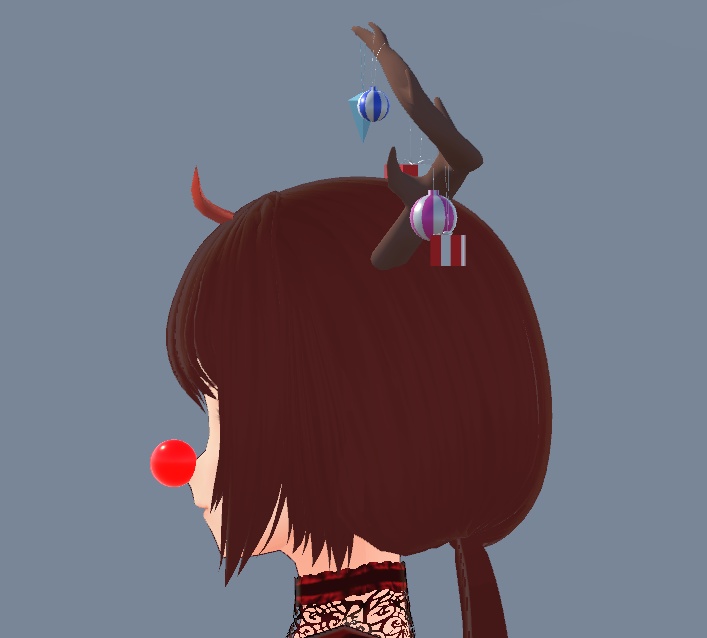 【無料】トナカイなりきりセット