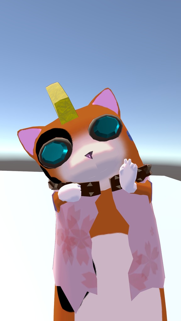 VRChat用アバター「世紀末ネコちゃん」 - えび天守閣 - 2/4