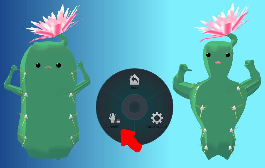 【オリジナル3Dアバター】憧れのサボテーヌくん