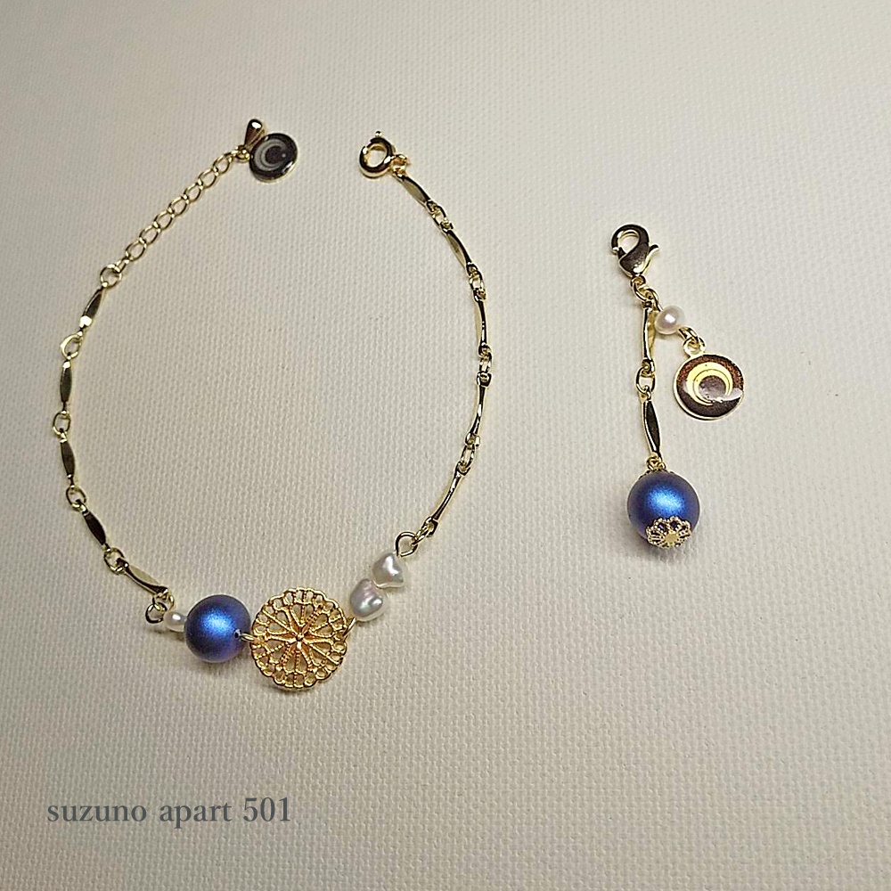 春の夜 ブレスレットとチャームセット 三日月宗近 鶴丸国永