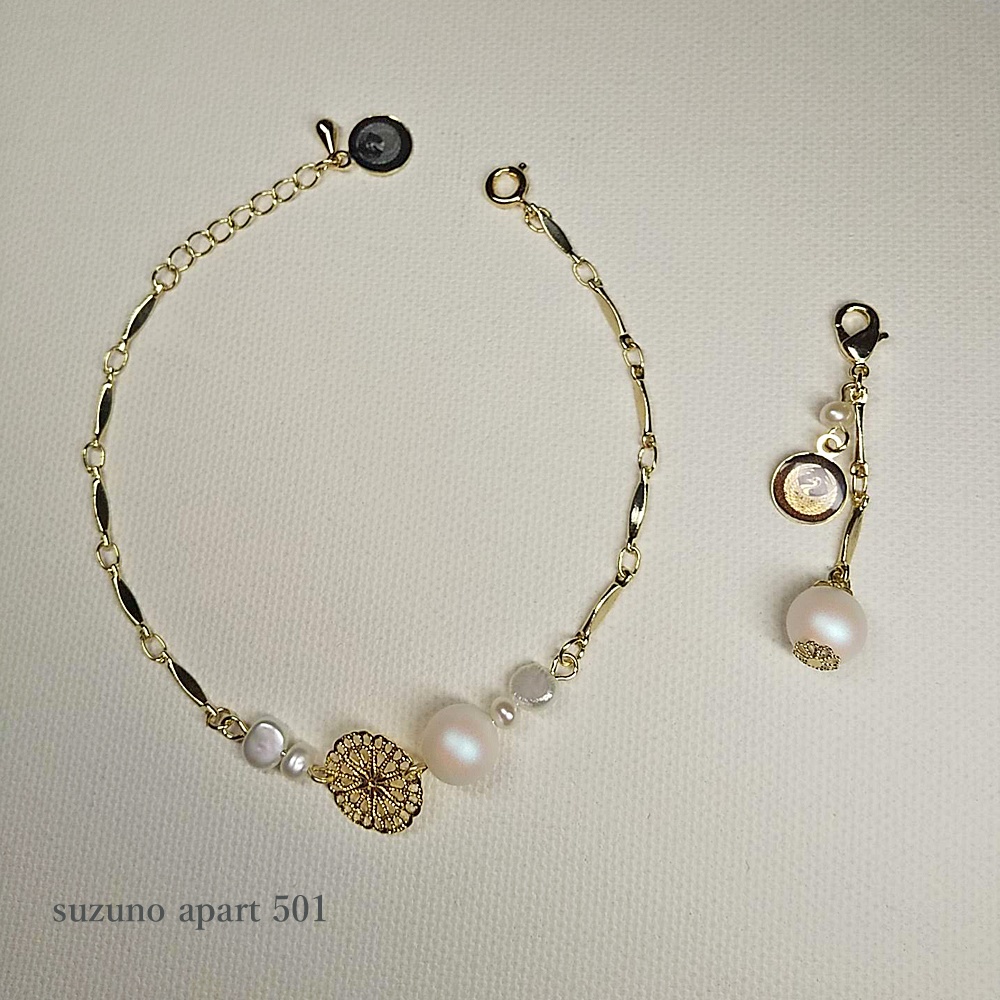 春の夜 ブレスレットとチャームセット 三日月宗近 鶴丸国永