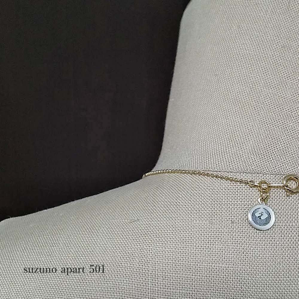 鶴丸国永 T型のネックレスとチャームのセット