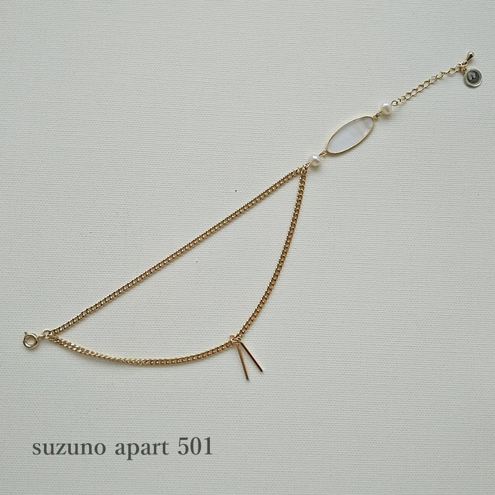 鶴丸国永 シェルブレスレット