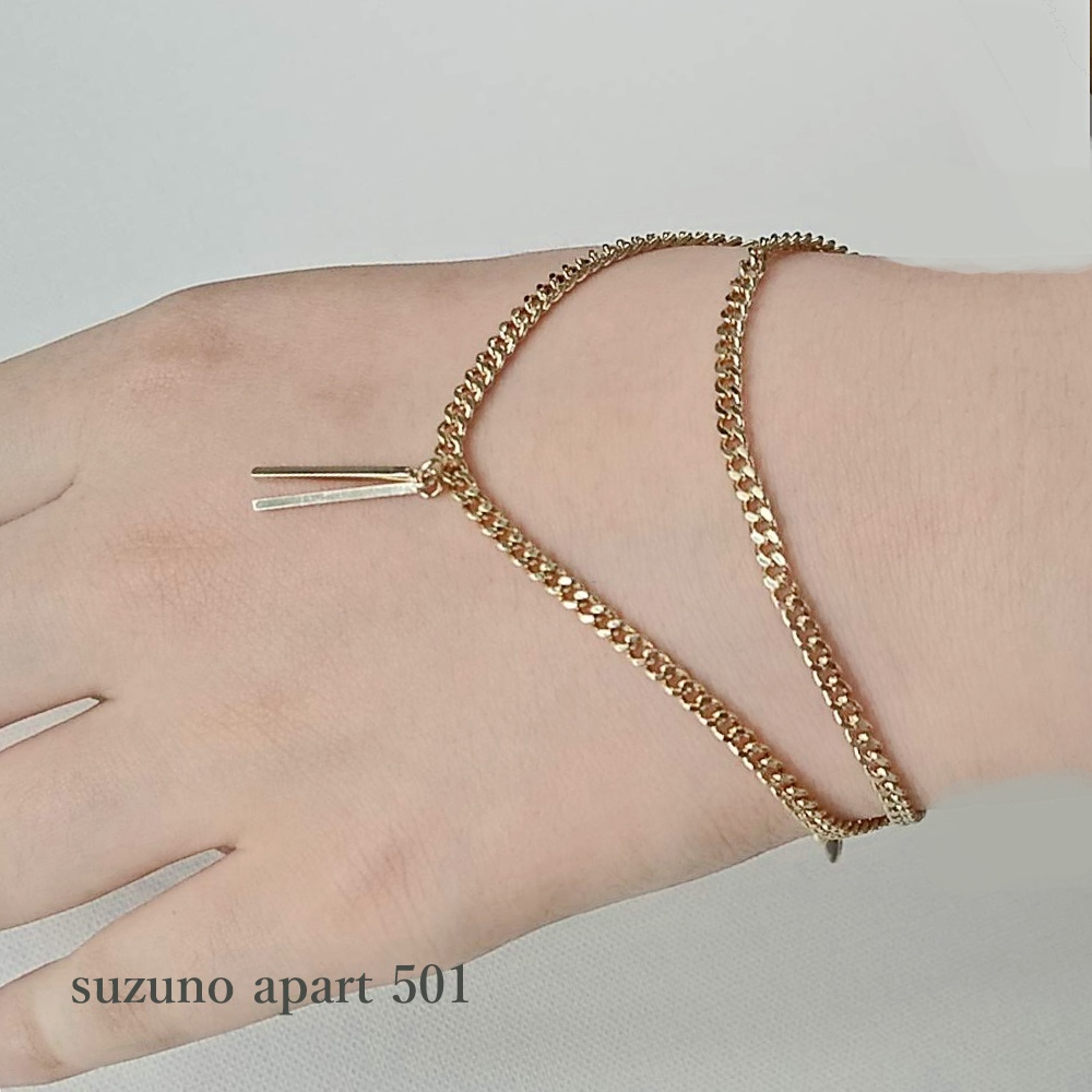 黒 鶴丸国永 シェルブレスレット