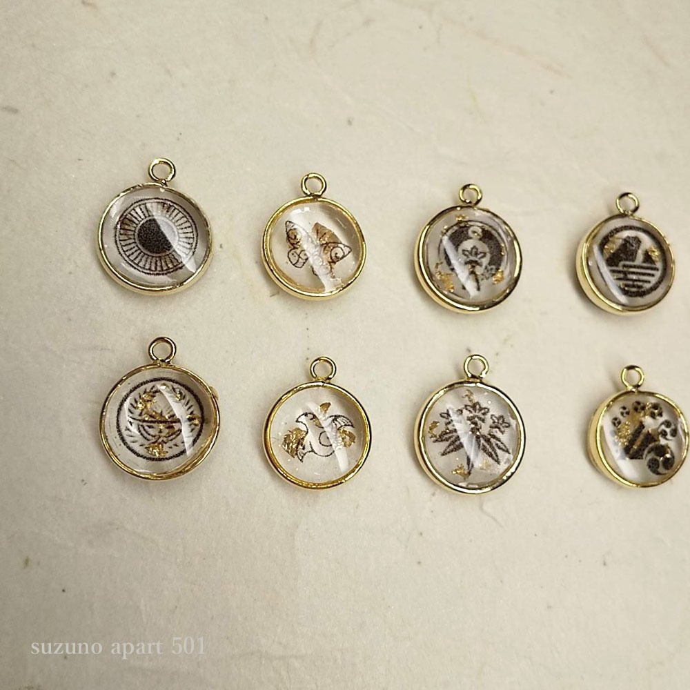 チェーン ブレスレット パール(選べる紋)