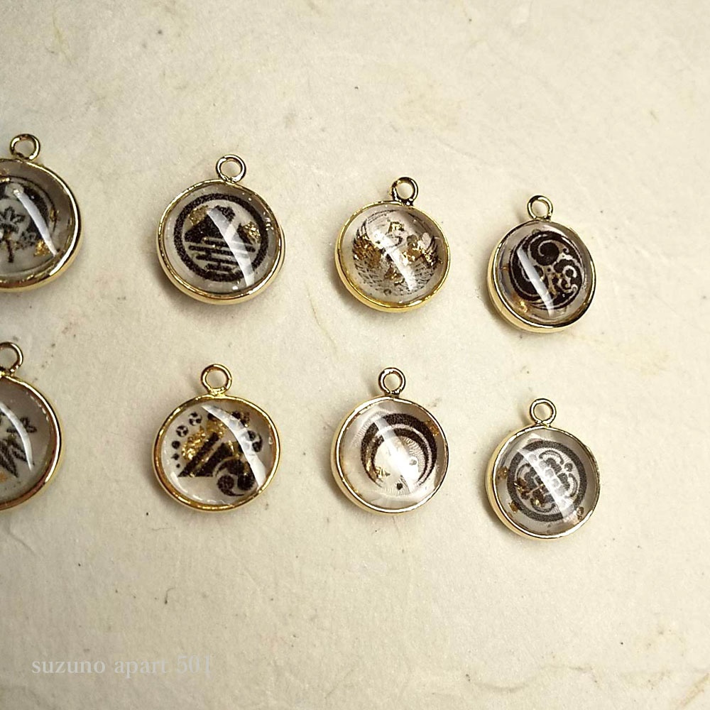 チェーン ブレスレット パール(選べる紋)