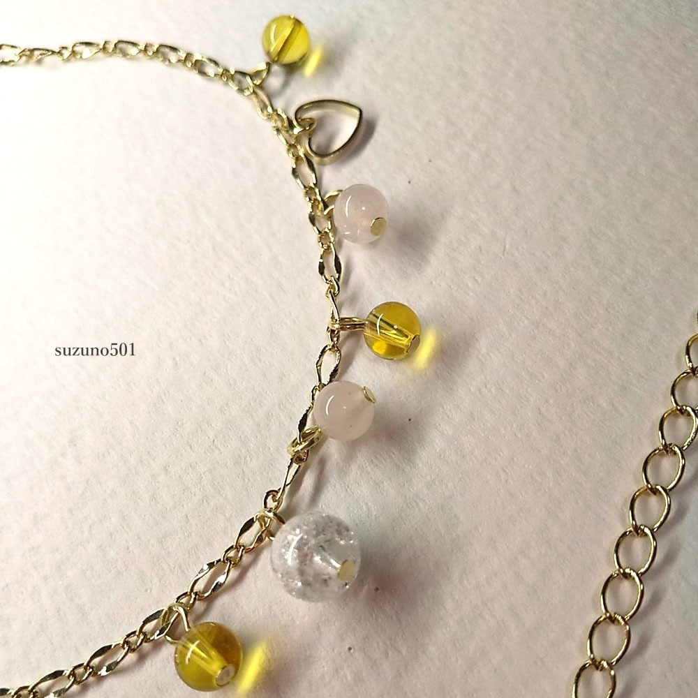 ♡と天然石の主応援ブレスレット 山姥切国広 山姥切長義