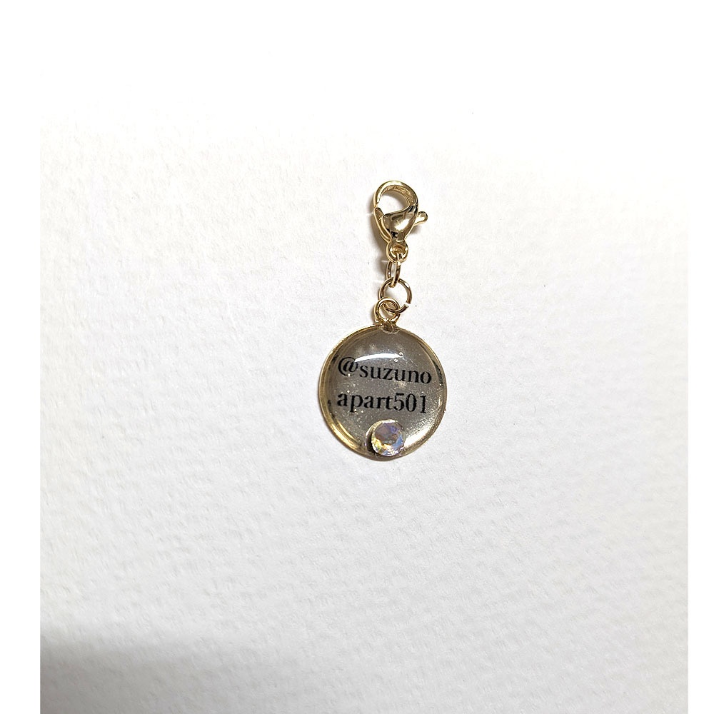 迷子札チャームセット 15mm