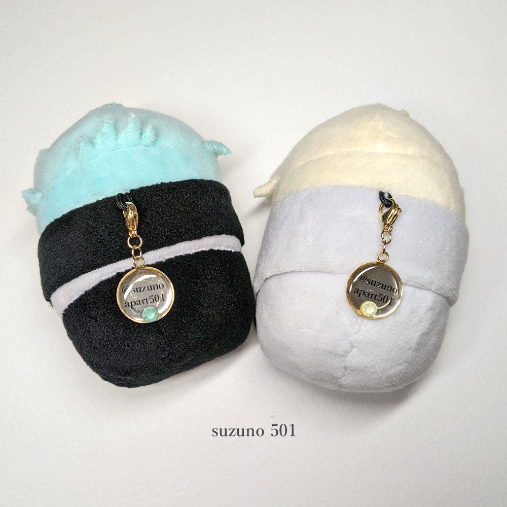 迷子札チャームセット 15mm