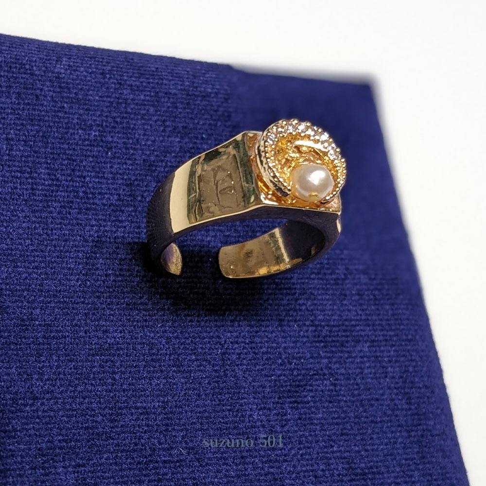 三日月宗近 キュービックジルコニア リング