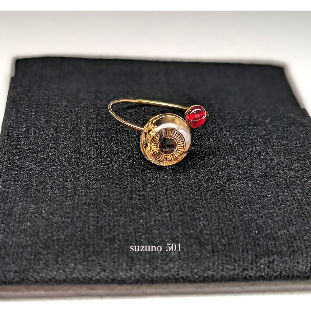 淡水パールのドーム型リング