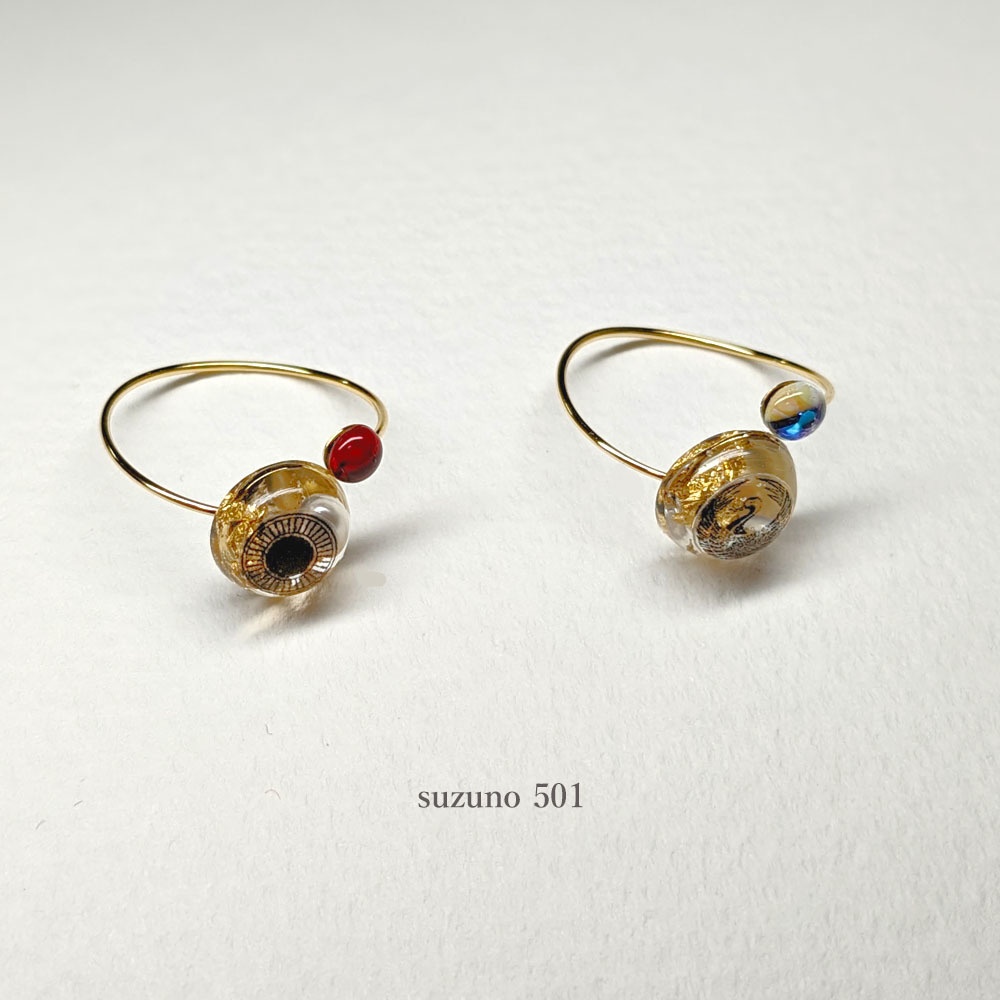 淡水パールのドーム型リング