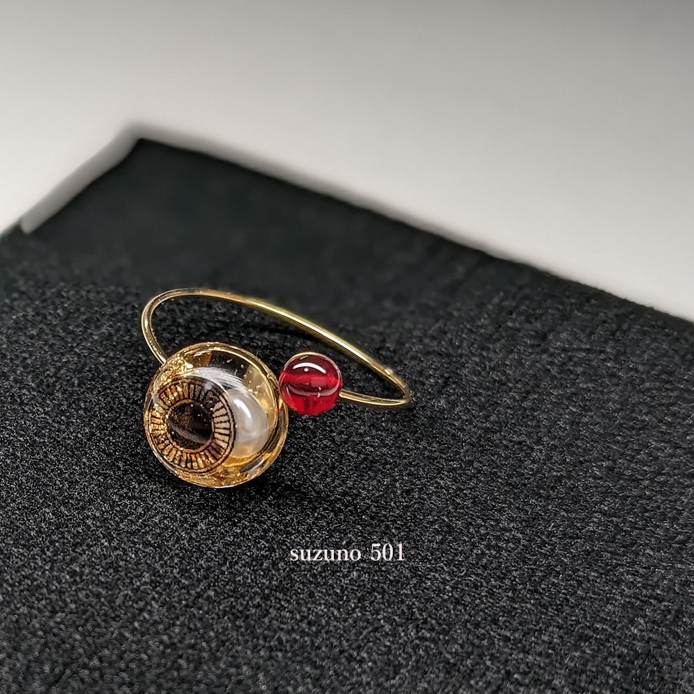 淡水パールのドーム型リング