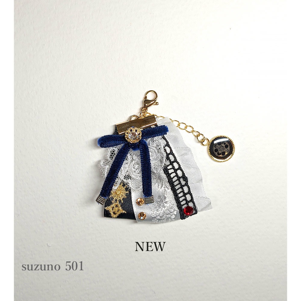 松井江 フリルリボンチャーム