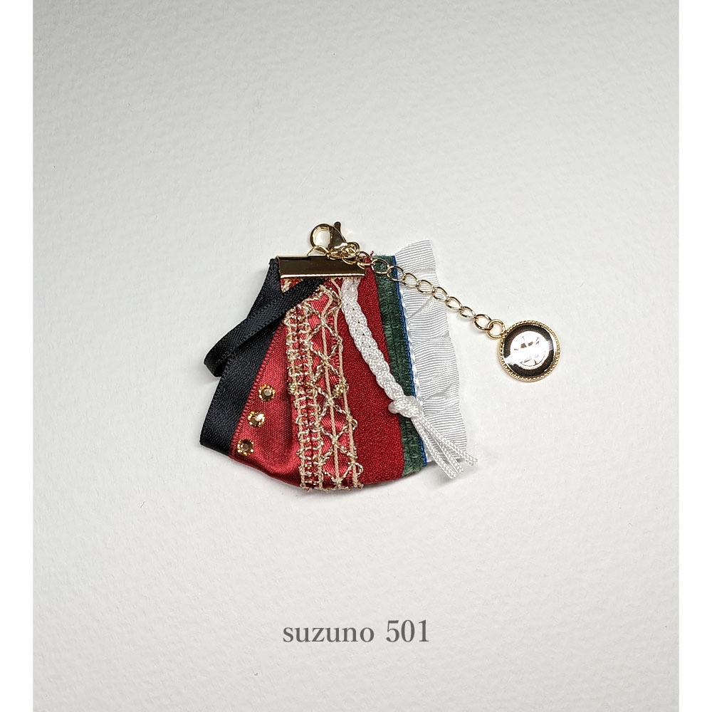 豊前江 フリルリボンチャーム