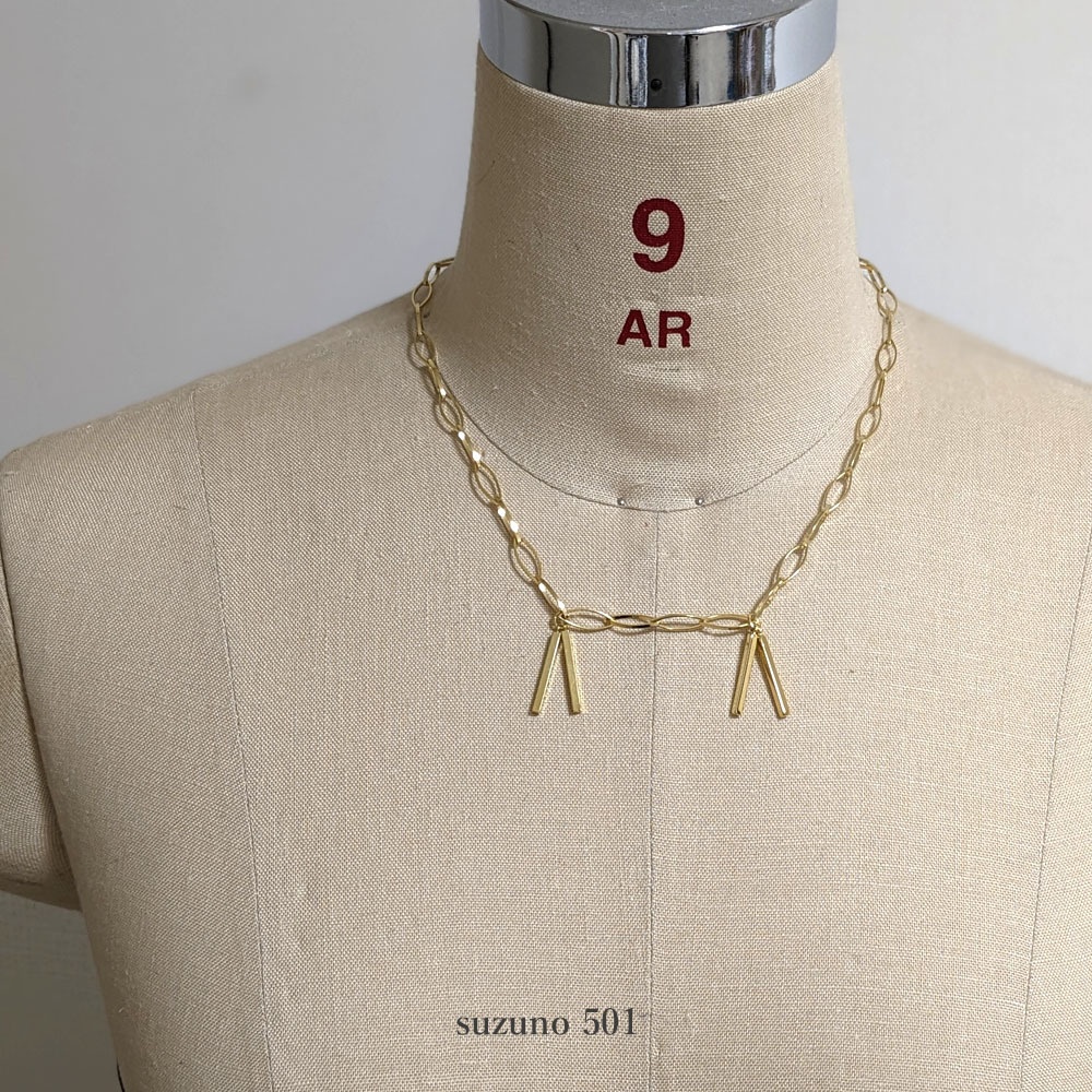 鶴丸国永の首飾り バックネックパール