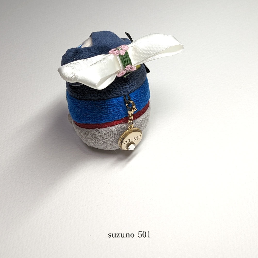 mini EAT MEチャームとリボンのセット