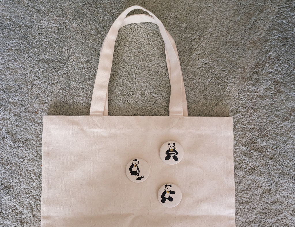 ワーキングパンダ オリジナル バッジ