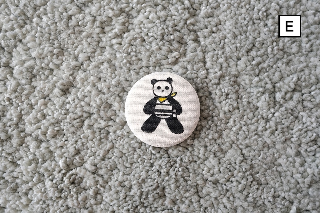 ワーキングパンダ オリジナル バッジ