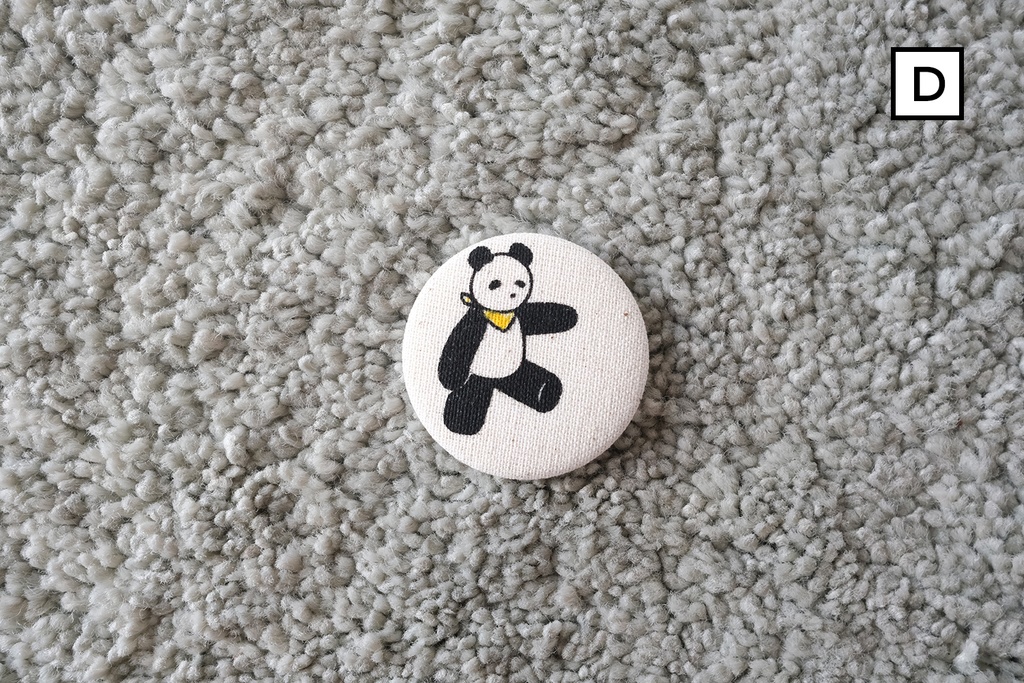 ワーキングパンダ オリジナル バッジ