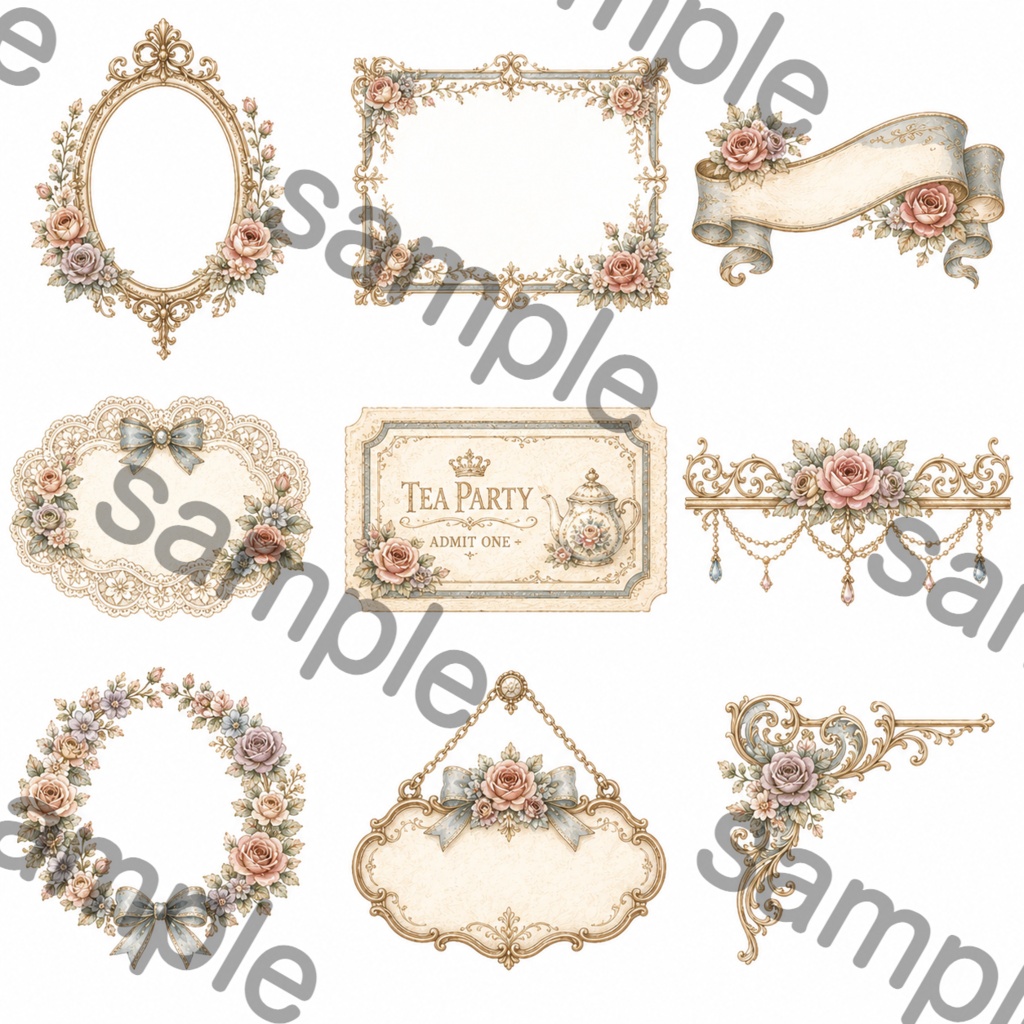 【オーダーメイド】イラスト制作|ふんわり水彩風アイコン・ショップ素材・LINEスタンプ対応