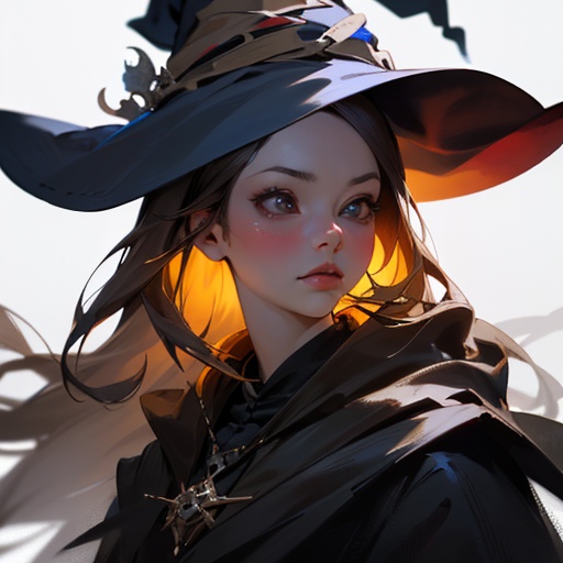 【Ai生成】アイコン素材セット:ウィッチ・魔女(無料or投げ銭)【商用利用可】