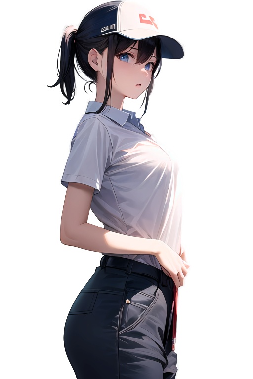 【立ち絵素材・表情差分】モブ店員ちゃん【AI生成・商用利用可】