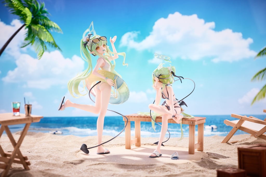 橘ヒカリ　橘ノゾミ　和三なかver.　ブルアカ　ガレージキット