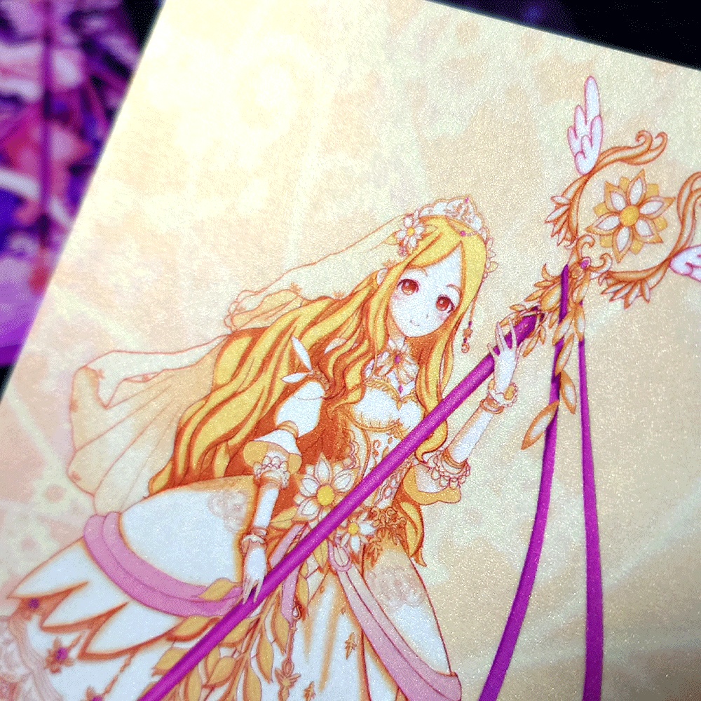 魔法少女ちっくなポストカード 【道明寺歌鈴・望月聖・依田芳乃】