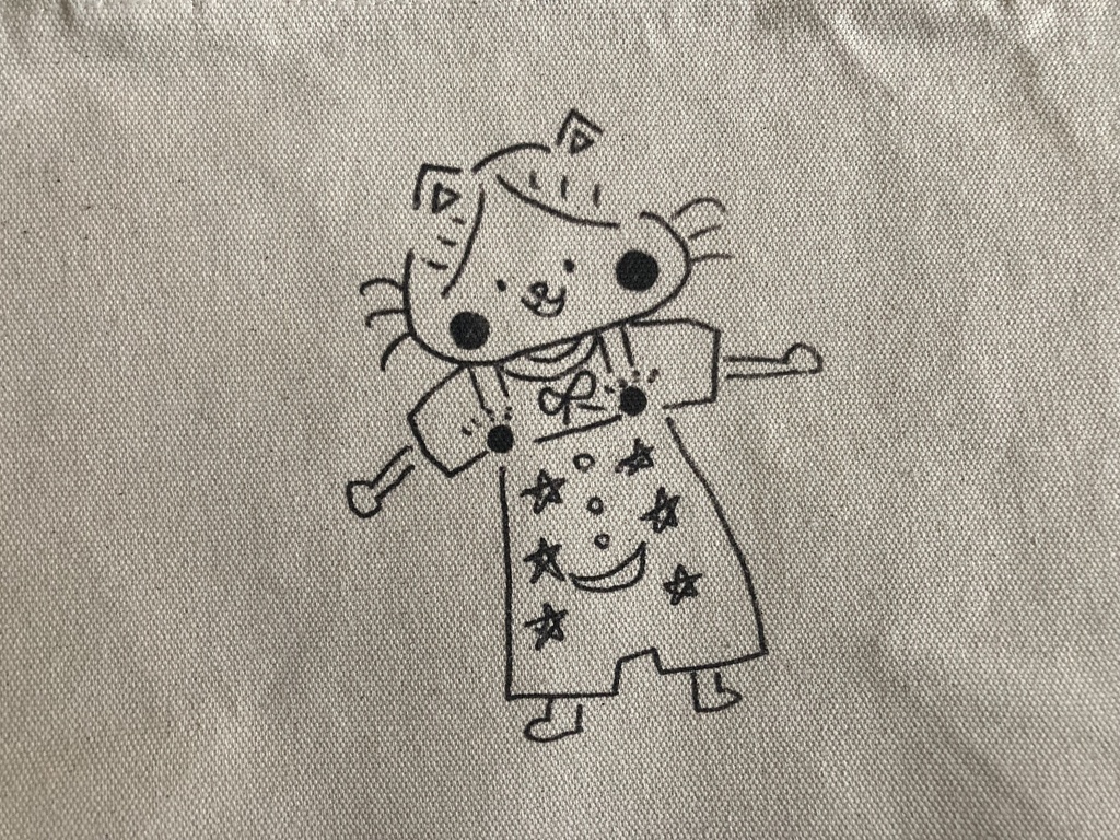 ねこのトートバッグ