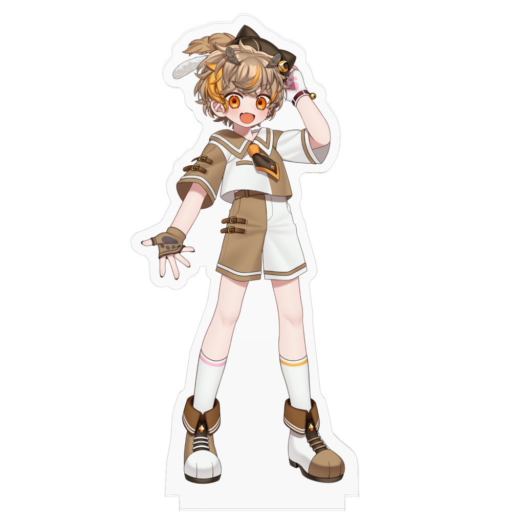 【3周年記念】梟鷲クロウのアクリルスタンド