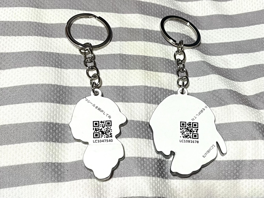 言ノ葉プロジェクト アクリルキーホルダー