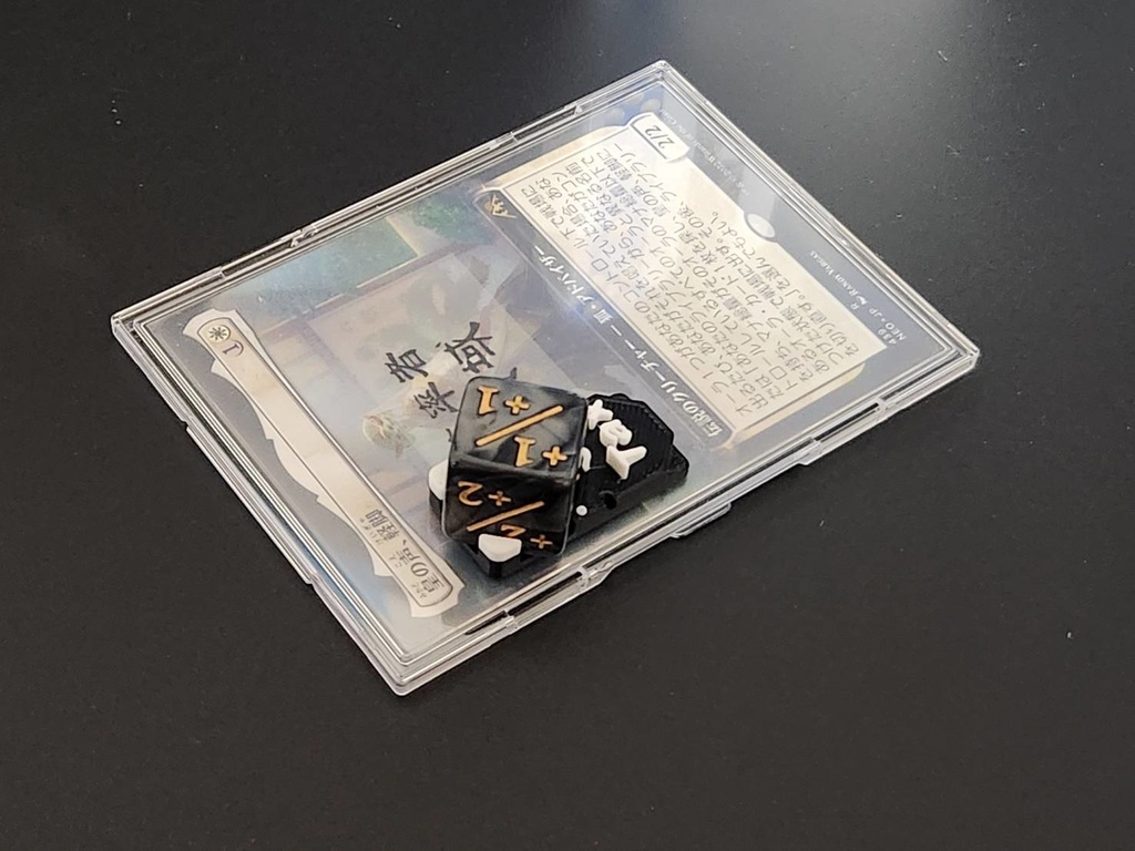 ◆MTG 統率税マーカー◆ Deck Case MBOX Supplies Commander Tax Marker x4set