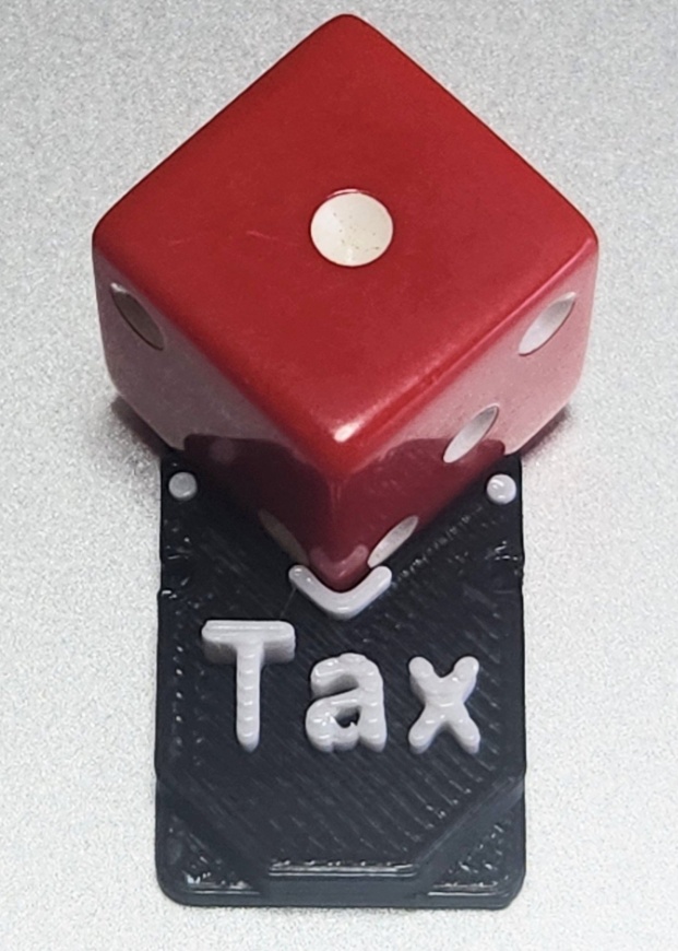 ◆MTG 統率税マーカー◆ Deck Case MBOX Supplies Commander Tax Marker x4set