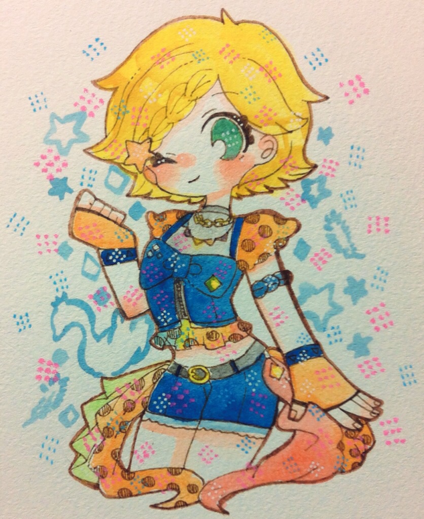 アイカツ！ファンアート 原画