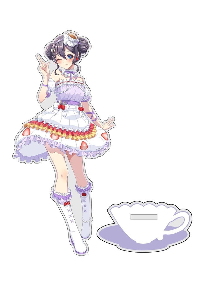 アクリルスタンド(スイーツカフェドレス新衣装)