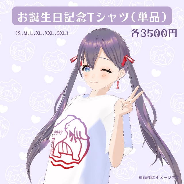 2026お誕生日記念💟Tシャツ(単品)