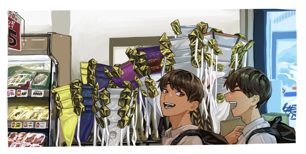 「盆燈籠」ポストカード