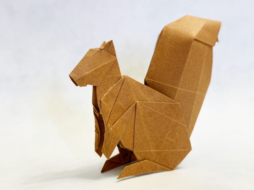 Crease Pattern–Squirrel