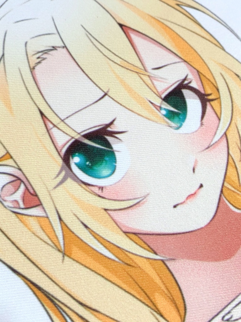 【オリジナル】恥じらう女の子【ミニタペストリー】