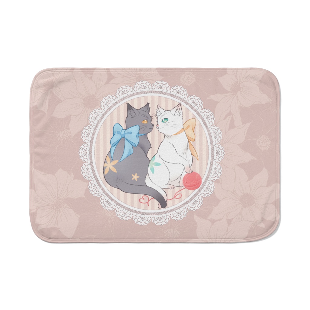 【オリジナル】らぶらぶねこ【ブランケット】