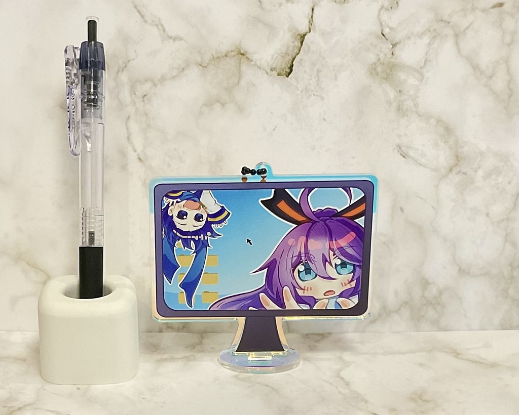 ナイスで画面が見えないアクスタ