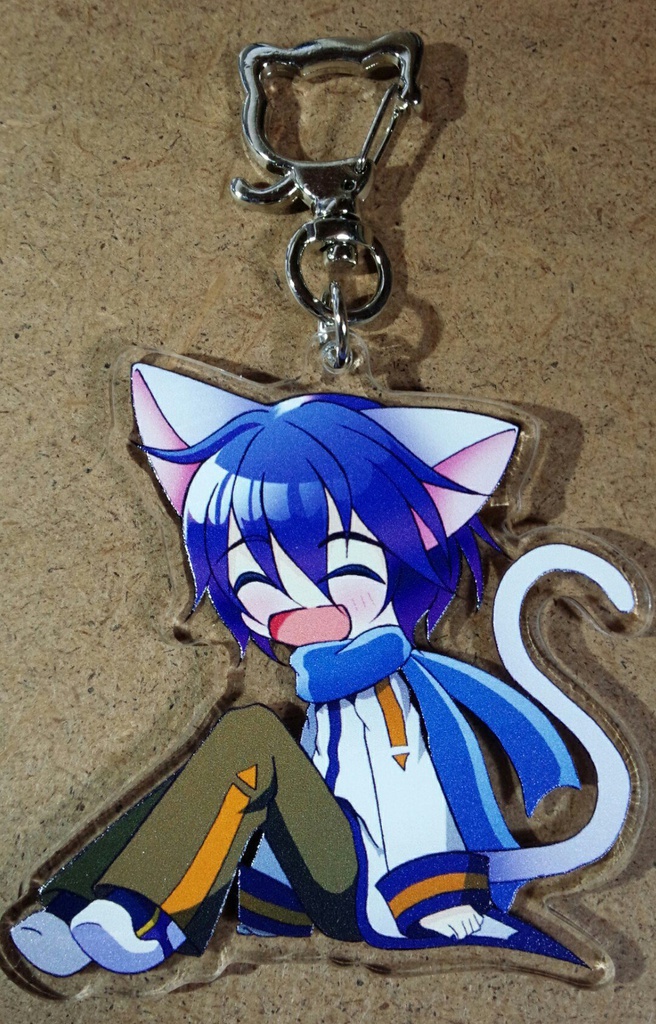 【KAITO・がくぽ】猫耳アクキー